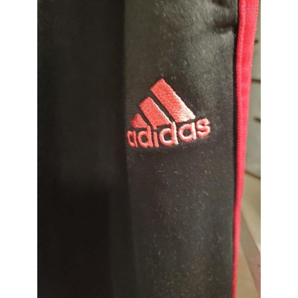 Adidas 3 stripe pink black workout pants size large - Picture 3 of 5